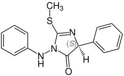 Strukturformel von Fenamidone