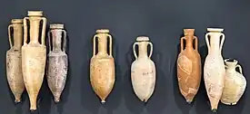 Amphoren des 2. Jh. v. Chr. aus Vieille-Toulouse, beides im Musée Saint-Raymond