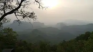 Pachmarhi-Kette mit Dhupgarh