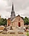 Pfarrkirche Saint-Nicolas, gewidmet Nikolaus von Myra