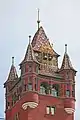 Der Turm (1900) mit seinen beiden Glocken