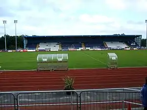 Das Waterford Regional Sports Centre im Juli 2009