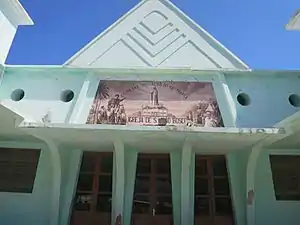 Die Kirche São João Bosco in Laga.