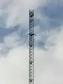 Spitze des Sendemastes