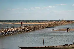 Bambusbrücke Kampong Cham