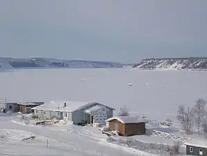 Fort Good Hope und Mackenziefluss