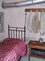Im Original erhaltene Kammer des Knechtes