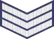 Dienstgradabzeichen eines Sergeant