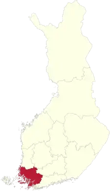Wahlkreis Varsinais-Suomi