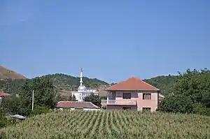 Blick auf die Moschee