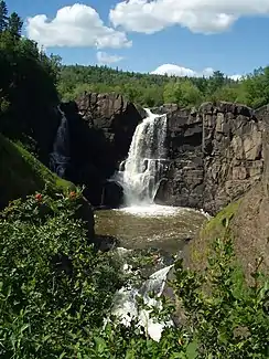 Der Pigeon River im Grand Portage State Park
