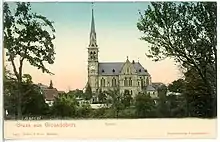 Kirche Großdobritz 1904