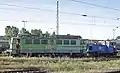 142 128 und 312 036 in Eberswalde Hbf