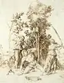 Albrecht Dürer, Tod des Orpheus, 1494