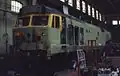 50 043 (D443) während Modernisierung bei den Doncaster Works (März 1983)