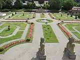 Barockgarten im Jahr 2008
