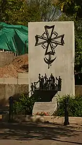 Denkmal für Antoine Court in Villeneuve-de-Berg