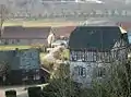 Blick in das Dorf