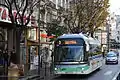 Bus des Typs Cristalis auf der Linie 3, 2009