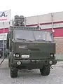 A-Kennzeichen an einem Militärfahrzeug