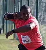 O’Dayne RichardsRang zehn mit 19,08 m