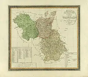 Departement der Fulda 1809
