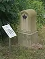 Halbmeilenstein in Marbach