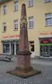 Distanzsäule in Mittweida von 1725