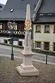 Distanzsäule in Zschopau