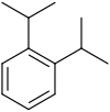 Struktur von 1,2-Diisopropylbenzol