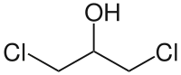 Strukturformel von 1,3-Dichlor-2-propanol