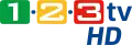 Logo von 1-2-3.tv HD vom 1. Juni 2013 bis zum 11. Oktober 2020