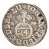 Apfelgroschen = 1/24 Reichsthaler, Fürstentum Calenberg, Johann Friedrich 1667 (Welter 1802)