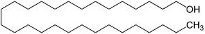 Strukturformel von 1-Nonacosanol