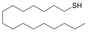 Strukturformel von 1-Hexadecanthiol