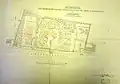 Erster Plan der Anlage (1886)