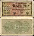 1.000 Mark (15. September 1922)