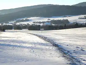 Lignières, eine Sicht von Nordosten
