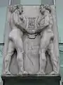 Relief von Anton Hanak am Stafa-Gebäude