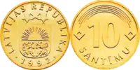 10 Santīmu