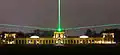 Laserinstallation auf der Orangerie in der Karlsaue