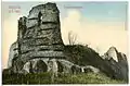 Ruine Egerberg im Jahre 1910 (Postkarte)