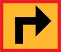 Richtung des Verbotes, rechtsweisend
