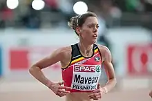 Barbara Maveau erreichte Rang zwölf