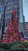 Weihnachtsbaum auf der Fox Plaza