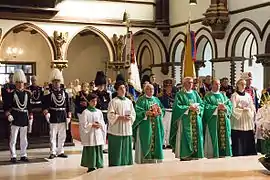 Gottesdienst in St-Sebastian Berlin mit Generalvikar Bartmann (2016)