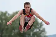Mathias Broothaerts – 7,48 m und damit ausgeschieden