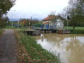 Schleuse 10 am Canal de jonction