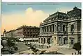 Das Palais (Mitte) mit Staatsoper (rechts) im Jahr 1911
