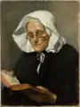 Lesende alte Frau, 1902, Städel-Museum